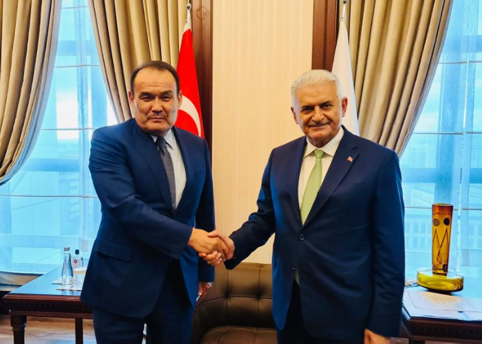 Secretary General Baghdad Amreyev met with H.E. BinaliYıldırım in Ankara