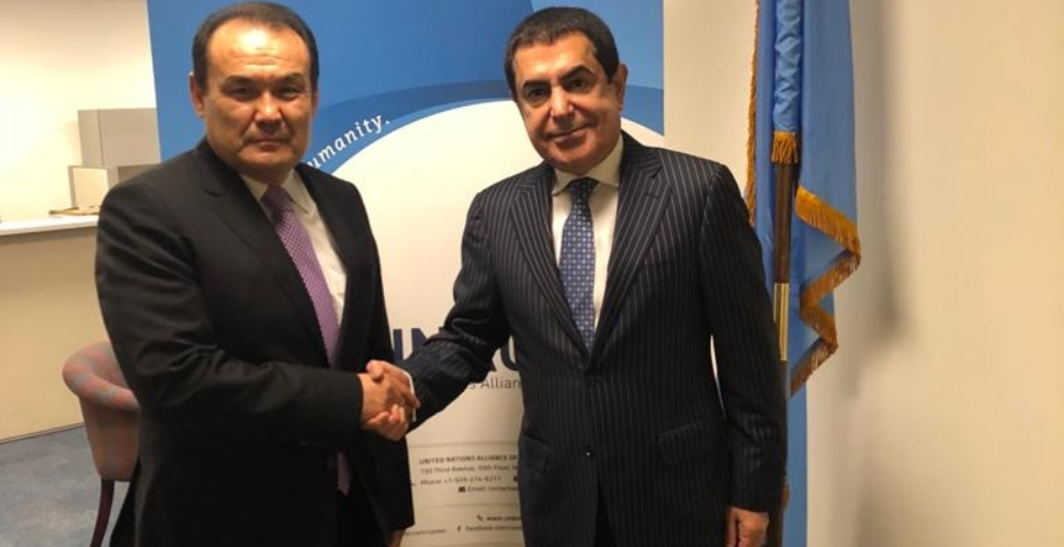 Secretary General of the Turkic Council Baghdad Amreyev held a meeting with the High Representative for the United Nations Alliance of Civilizations (UNAOC) in New York.