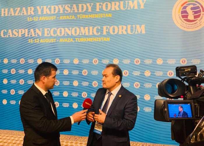 Secretary General of the Turkic Council participated in the Solemn Ceremony of the First Caspian Economic Forum.