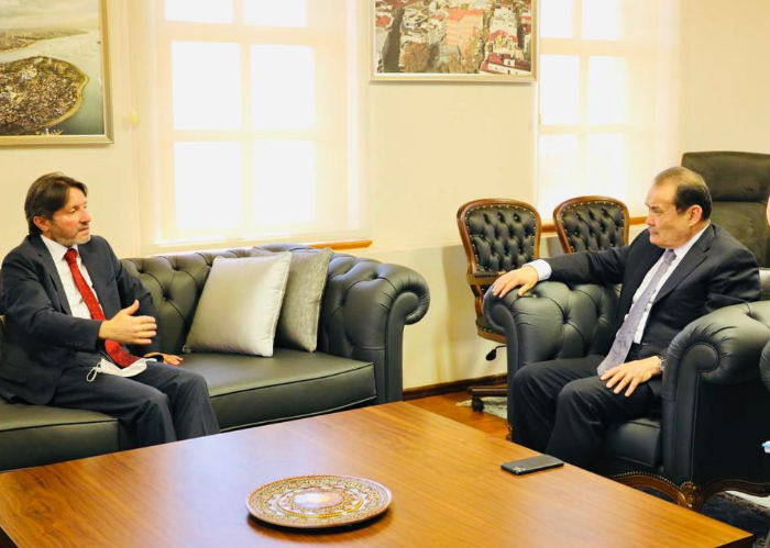 Secretary General of Turkic Council received the Regional Partnership Adviser of United Nations Relief and Works Agency for Palestine Refugees in the Near East (UNRWA)