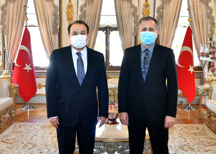 The Secretary General of the Turkic Council paid a courtesy visit to the Governor of Istanbul.