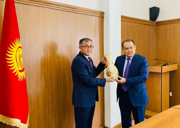 Secretary General of the Turkic Council met with the Vice Prime Minister and Minister of Economy and Finance of the Kyrgyz Republic