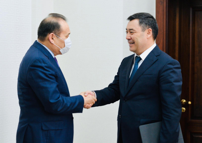 The Secretary General of the Turkic Council met with the President of the Kyrgyz Republic.