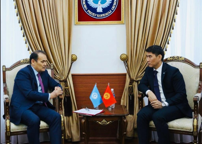 Secretary General of the Turkic Council met with the Minister of Foreign Affairs of the Kyrgyz Republic. 