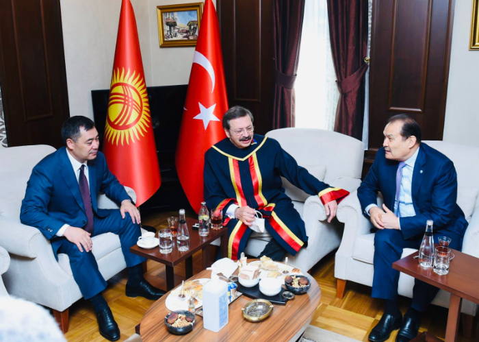 Secretary General of the Turkic Council met with President of the Kyrgyz Republic in Ankara. 