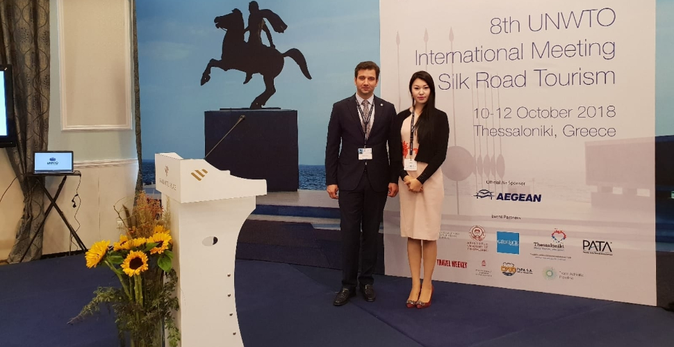 Turkic Council delegation participated on 8th UNWTO International Meeting on Silk Road Tourism on 10-12 October 2018 Thessaloniki, Greece.