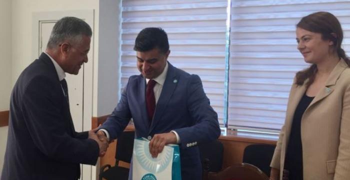 Turkic Council delegation was received by the First Deputy Minister of Economy of the Republic of Uzbekistan H.E. Mr. Mubin Mirzaev on 11 July 2018.