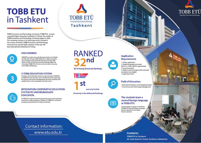 Turkic Council welcomes the opening of TOBB University of Economics and Technology (TOBB ETÜ) in Tashkent. 