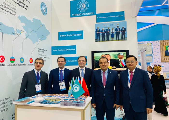 Turkic Council was represented in the Caspian Innovation Technologies Exhibition in Turkmenbashi Port.