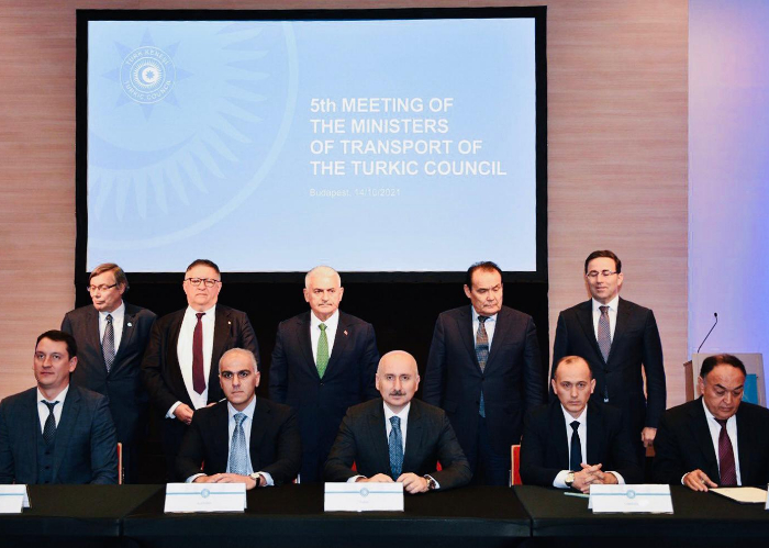 Meeting of the Ministers in charge of Transport of the Turkic Council held in Budapest, Hungary