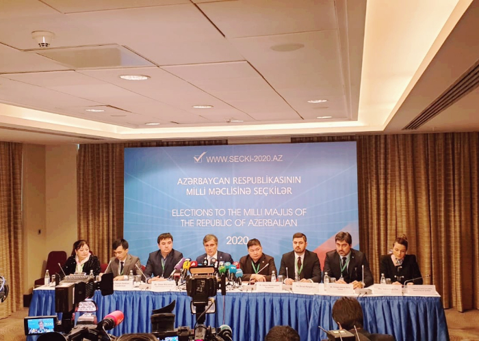 Turkic Council International Election Observation Mission held a press conference on the early Parliamentary Elections of the Republic of Azerbaijan