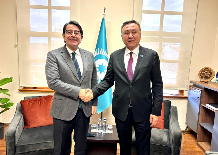 The President of Human Resources Office of the Presidency of the Republic of Türkiye paid a courtesy visit to the Secretary General of the Organization of Turkic States