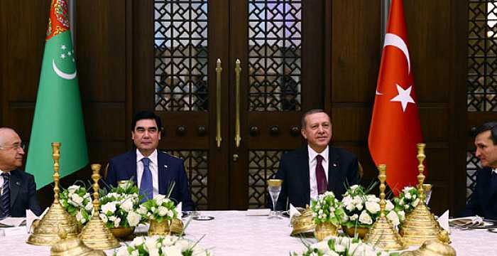 Secretary General Ambassador Ramil Hasanov attended to the dinner hosted by the President of the Republic of Turkey in honour of the President of Turkmenistan