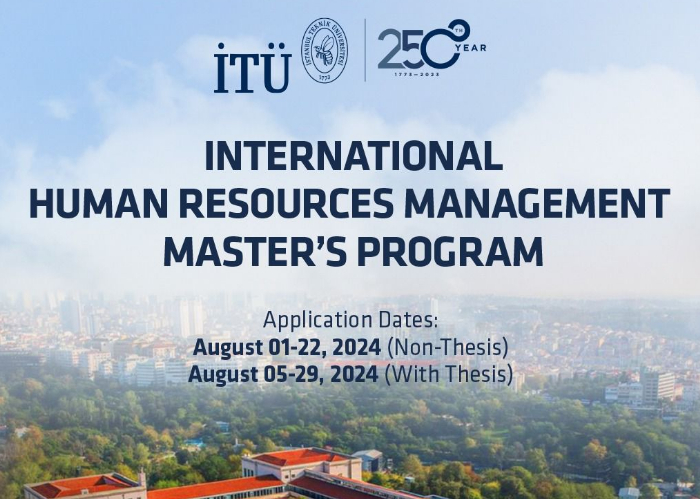 SECOND APPLICATION PERIOD FOR THE INTERNATIONAL HUMAN RESOURCES MANAGEMENT MASTER’S PROGRAM HAS STARTED