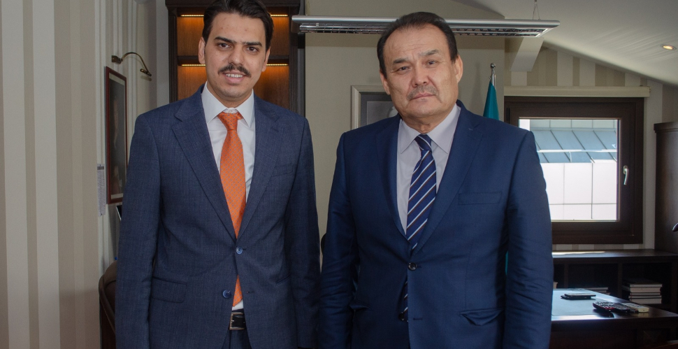 Mr. Abdullah Eren, Head of the Presidency for Turks Abroad and Related Communities paid a courtesy visit to the Secretary General of the Turkic Council Ambassador Baghdad Amreyev.